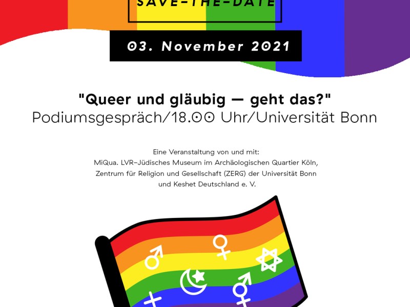 Podiumsgespräch „Queer und gläubig – geht das?“