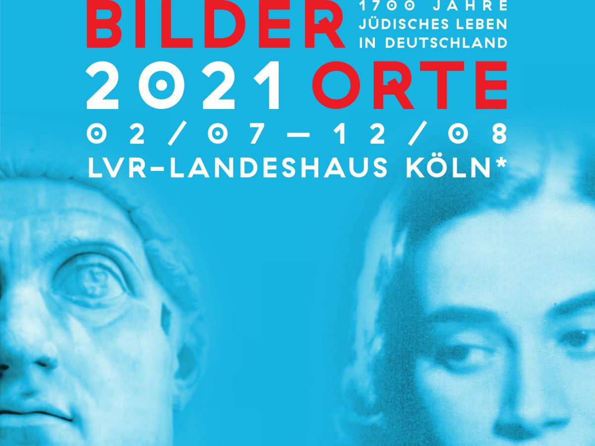 Einladung zur digitalen Vernissage der Wanderausstellung „Menschen, Bilder, Orte – 1700 Jahre jüdisches Leben in Deutschland“ in Köln